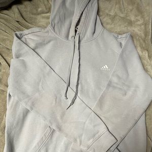 Grey adidas hoodie